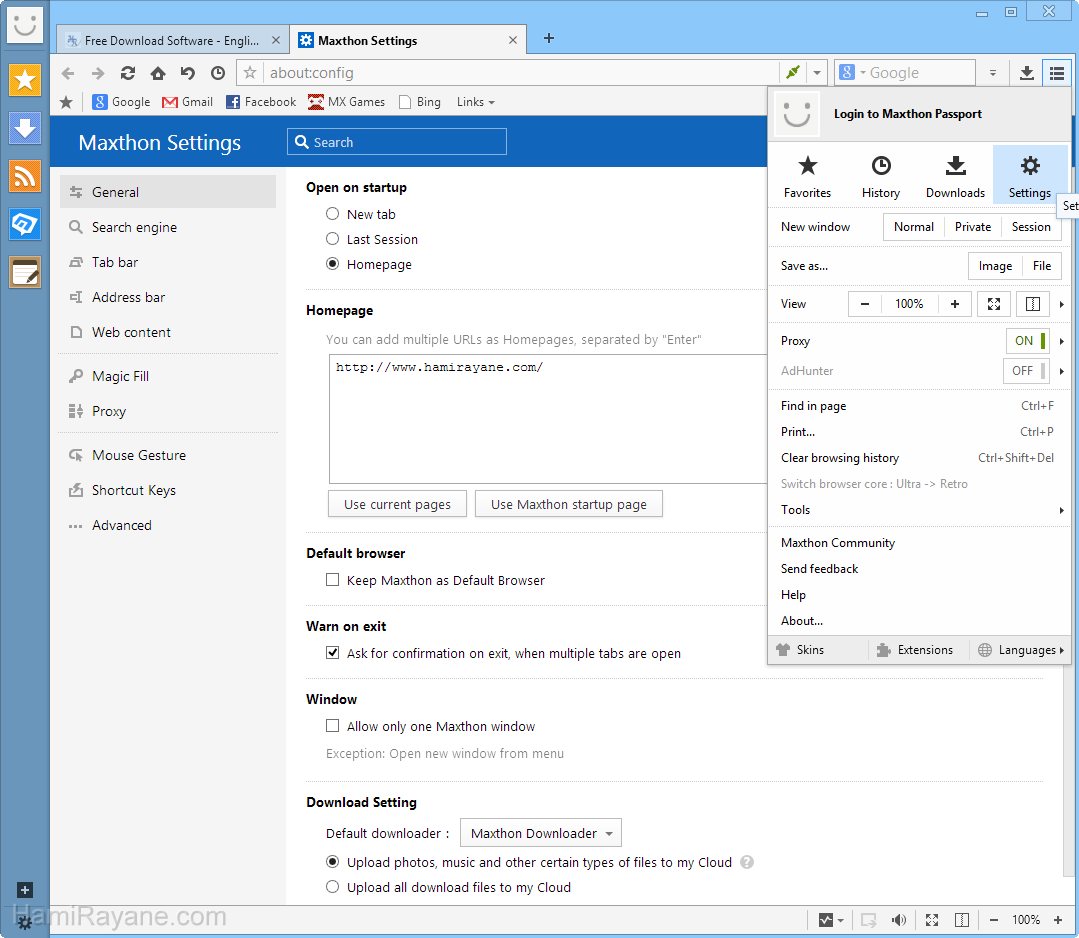 Maxthon Cloud Browser 5.2.7.1000 Image 3