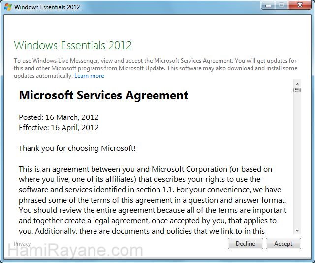 Windows Live Messenger 16.4.3528 Bild 5