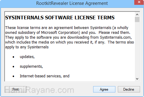 Rootkit Revealer 1.71 圖片 1