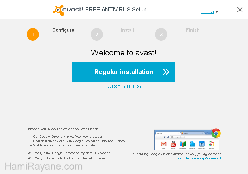 Avast Free Antivirus 19.3.2369 圖片 2