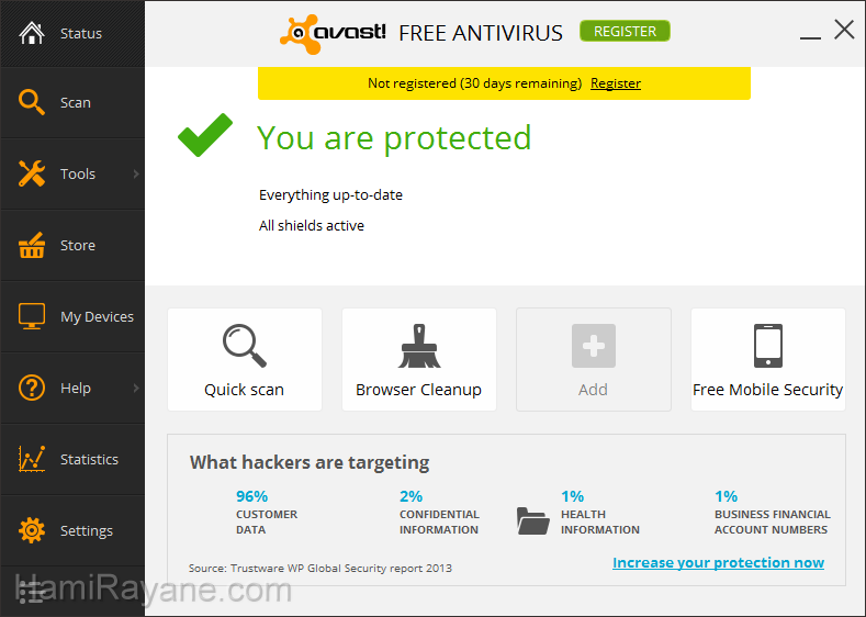 Avast Free Antivirus 19.3.2369 Resim 9