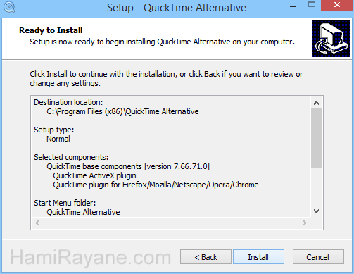 QuickTime Alternative 3.2.0 Resim 7