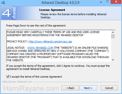 4shared Desktop 4.0.14 Resim 3
