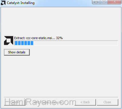 AMD Catalyst Drivers 13.4 XP 64 Picture 2
