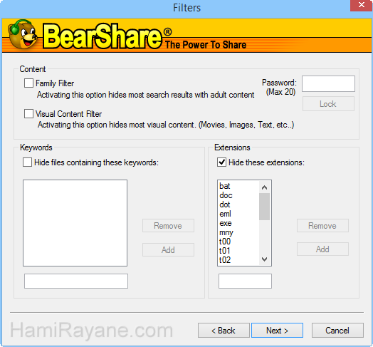 BearShare Lite 5.2.5 Immagine 5