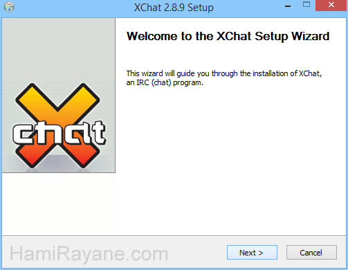 XChat 2.8.9 Obraz 1