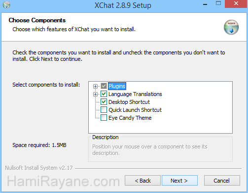 XChat 2.8.9 Bild 2