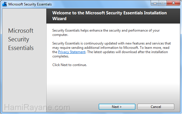 Security Essentials 4.4.304 XP Image 1