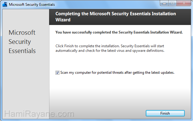 Security Essentials 4.4.304 XP Resim 5