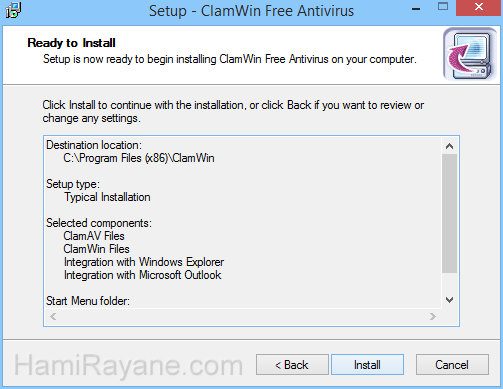 ClamWin 0.99.4 Immagine 8