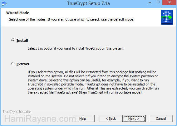 TrueCrypt 7.2 絵 2
