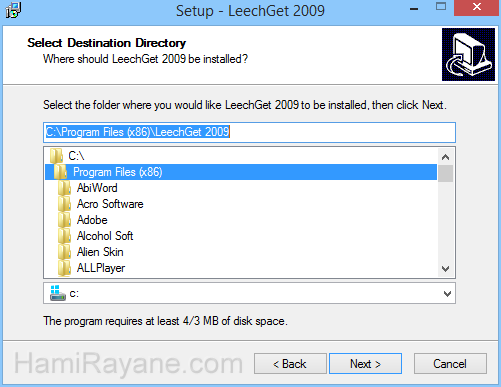 LeechGet 2009 Version 2.1 Image 3