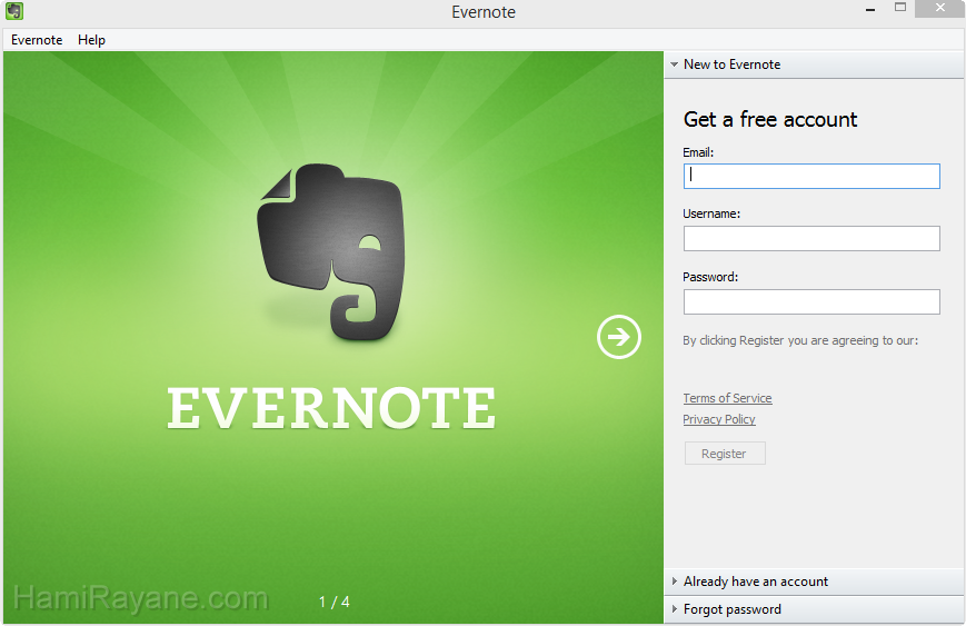Evernote 6.18.4.8489 Imagen 4
