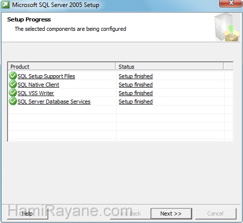 SQL Server 2005 Express SP3 Resim 17