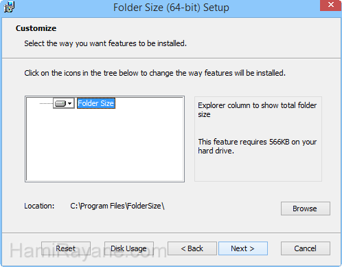 Folder Size 2.6 (32-bit) Immagine 2