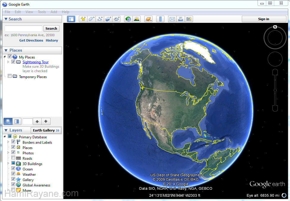 Google Earth 7.3.2.5495 Image 6