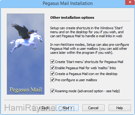 Pegasus Mail 4.73 Картинка 5
