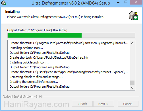 UltraDefrag 7.1.0 (32-bit) Bild 6