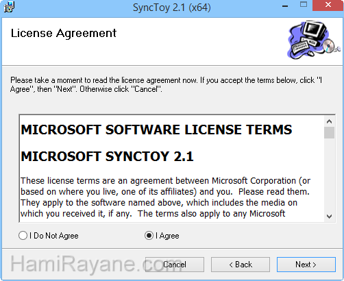 SyncToy 2.1 (64-bit) 그림 2