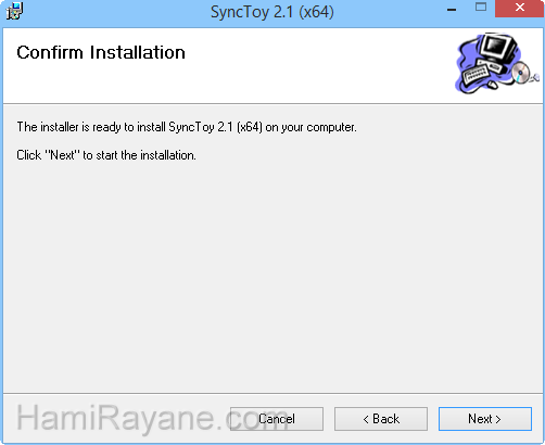 SyncToy 2.1 (64-bit) 그림 4