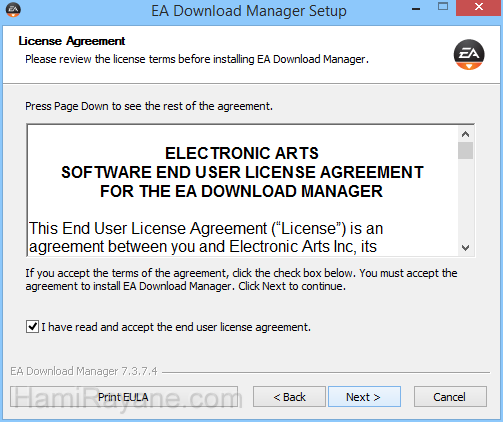 EA Download Manager 7.3.7.4 Imagen 2