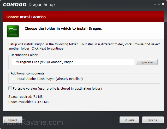 Comodo Dragon Internet Browser 72.0.3626.121 64bit 絵 2