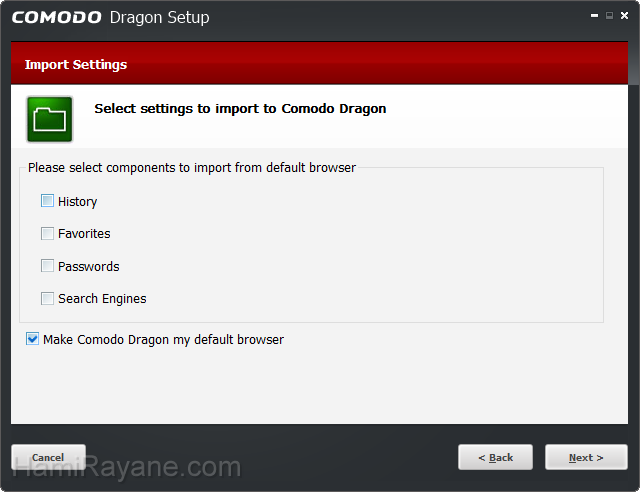 Comodo Dragon Internet Browser 72.0.3626.121 32-bit 그림 3