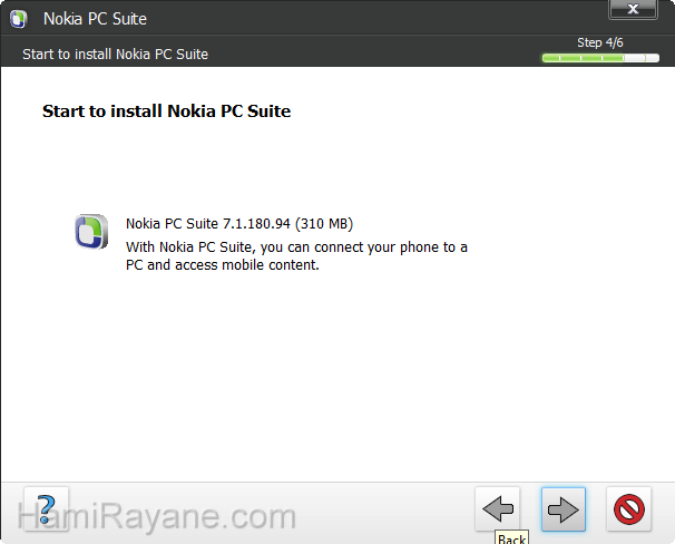 Nokia PC Suite 7.1.180.94 Imagen 5