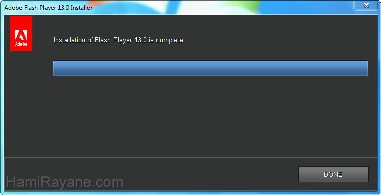 Adobe Flash Player 32.0.0.156 (IE) 그림 3