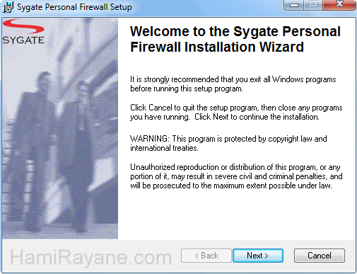 Sygate Personal Firewall 5.6.2808 그림 1