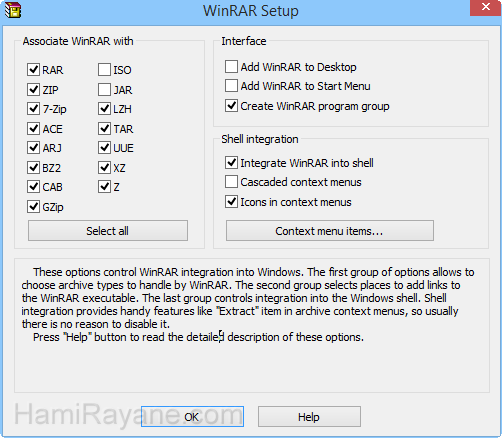 WinRAR 5.70 64-bit Resim 3