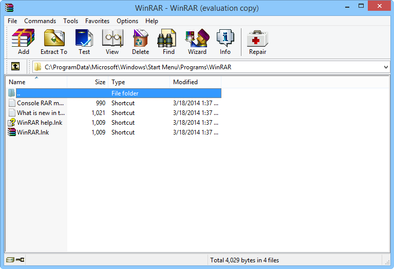 WinRAR 5.70 64-bit Resim 5