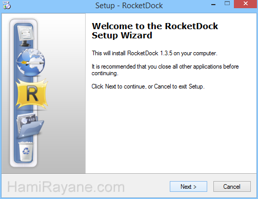 RocketDock 1.3.5 Immagine 2