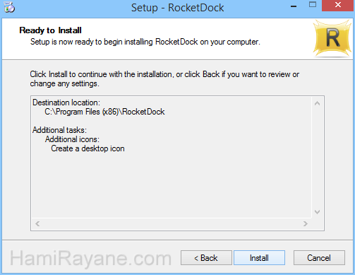 RocketDock 1.3.5 Immagine 6