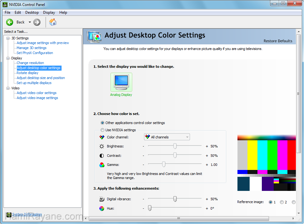 NVIDIA Forceware 391.35 WHQL (Windows 7,8 32bit) Picture 10
