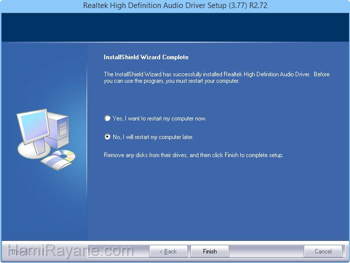 Realtek High Definition Audio 2.74 XP Picture 4