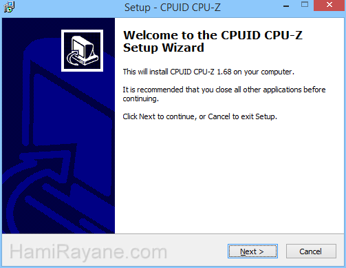 CPU-Z 1.83 Resim 1