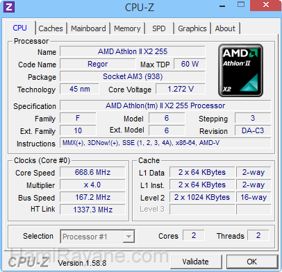 CPU-Z 1.83 Picture 16